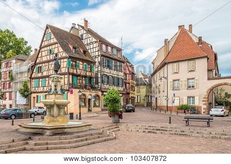 In The Streets Of Colmar City