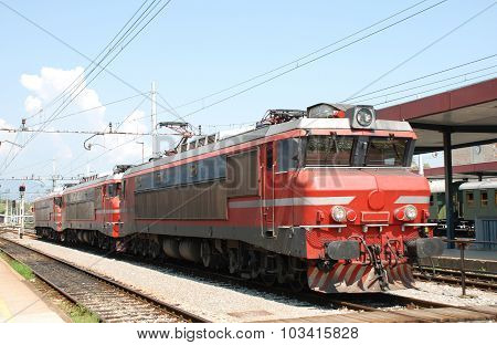 Old Slovenian Train