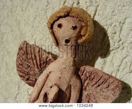 Angelo in ceramica