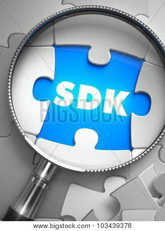 SDK - Missing Puzzle Piece through Magnifier.