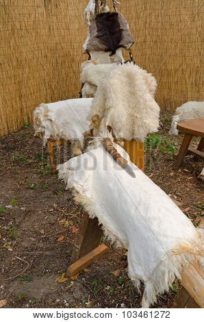 Goatskins