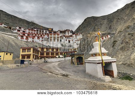 Rizong Monastery , Buddhist Temple In,leh, Ladakh, Jammu And Kashmir, India.