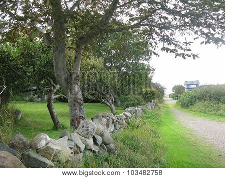 Drystone fence