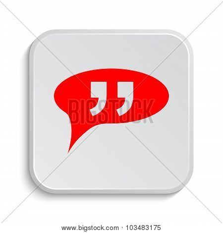 Double Quotes Icon