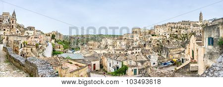 Ancient Town Of Matera, Basilicata, Italy