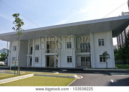 Satff quarters at Ara Damansara Mosque in Selangor, Malaysia