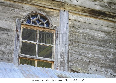 The Old Wood Window From Turkey