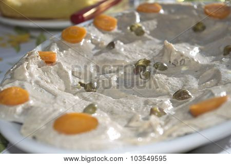 Vitello Tonnato Or Veal With Tuna Sauce