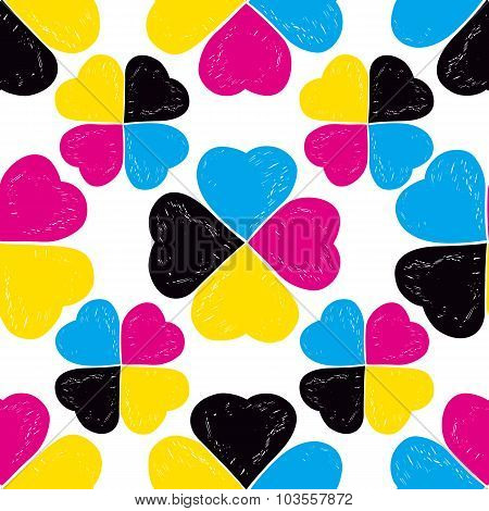 Print Service Seamless Pattern