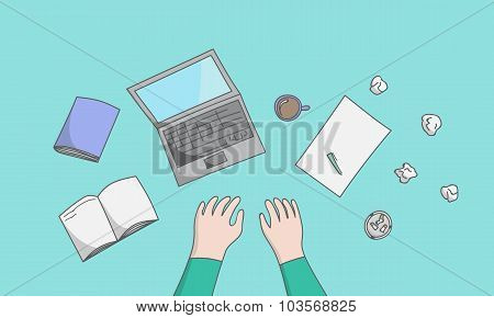 writer workplace