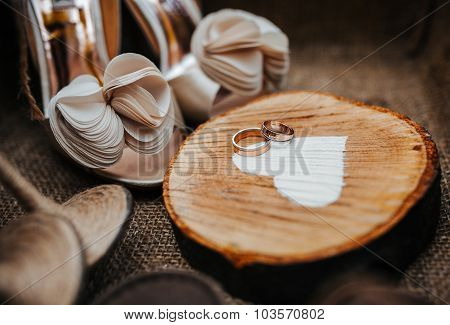 Shoes and rings