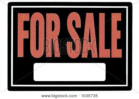 For Sale Sign