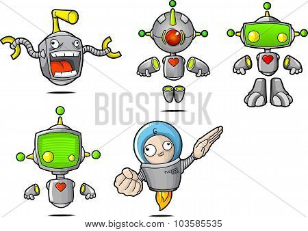 Cartoon Robots