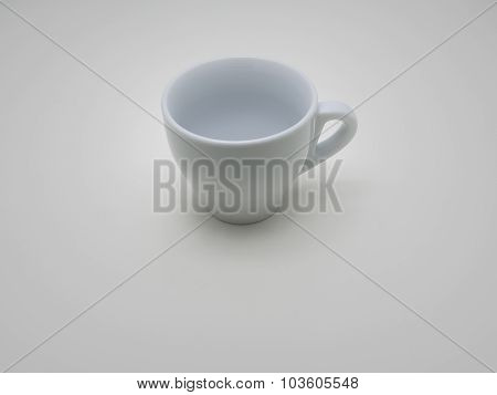 White Coffee Cup