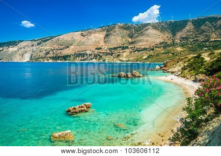 Vouti Beach, Kefalonia Island, Greece