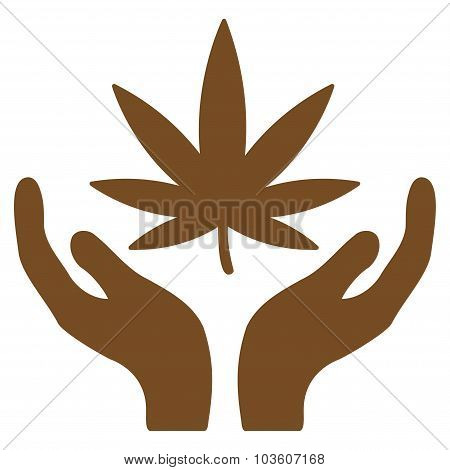 Cannabis Care Icon