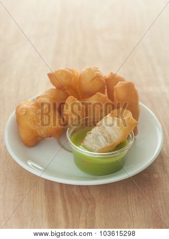 Patongko, Chinese Deep Fried Dough With Milk