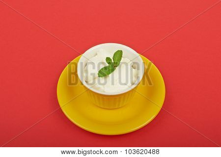 White Ice Cream