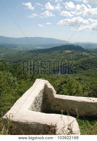 Landscape Around Gracisce