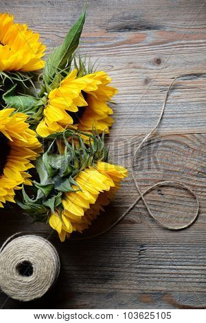 Sunflower bouquet