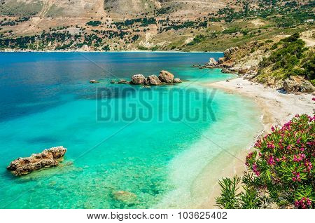 Vouti Beach, Kefalonia Island, Greece
