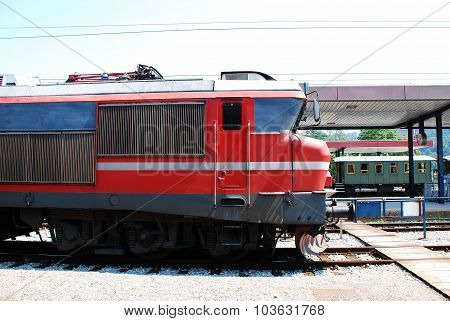 Old Slovenian Train