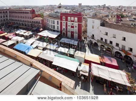 Almossasa Festivity Aerial View