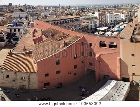Almossasa Festivity Aerial View