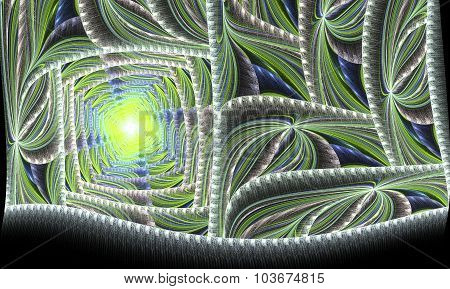 Abstract Fractal Image