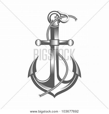 Steering wheel black and white vector illustration