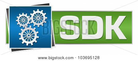 SDK Green Blue Horizontal