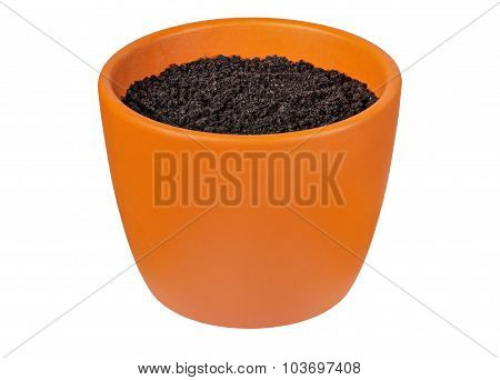 Flower Pot With Soil