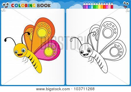 Butterfly Coloring Page