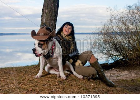 Bruna e il suo Bulldog