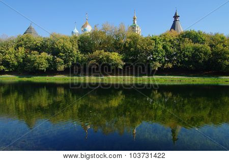 Moscow, Russia - September 23, 2015: Novospassky Monastery