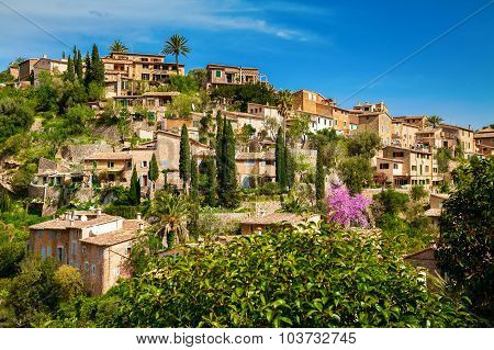 Small Houses In The Village Deia