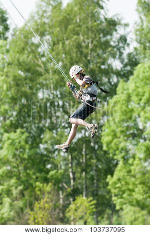 Extreme ropejumping