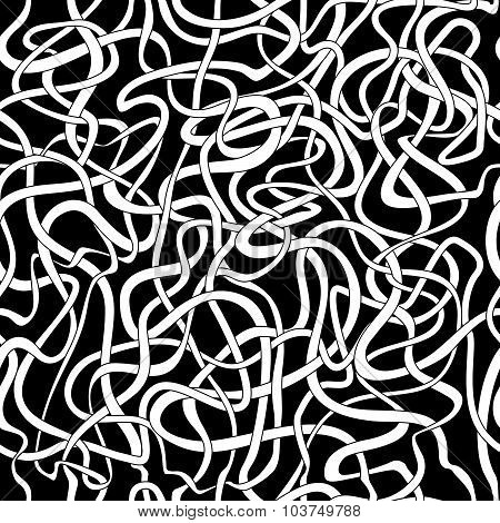 Abstract seamless weaving pattern