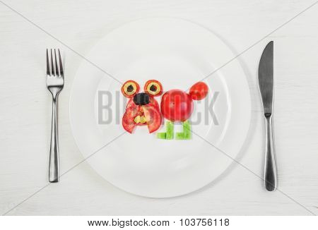 Bulldog Of Fresh Tomatoes