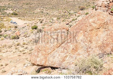 Orbicular Granite At Orbicular Hill Near Concordia