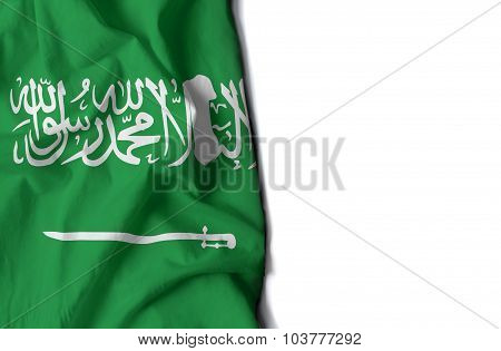Waving Flag Of Saudi Arabia, Middle East