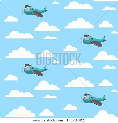 Plane seamless pattern