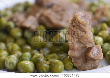 Veal Stew With Peas