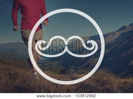 Beard Attractive Fashion Hipster Trends Lifestyle Concept