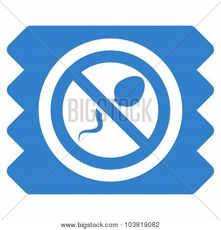 Spermicide Condom Icon