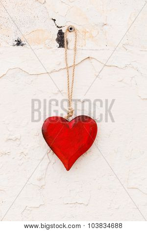 wooden heart