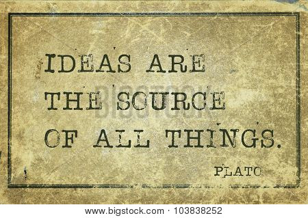 Ideas Plato