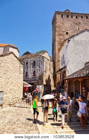 Old Town In Mostar