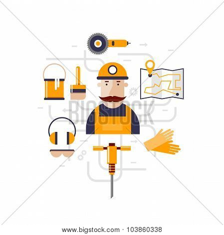 Road worker