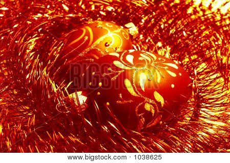 Decoração de Natal vermelho